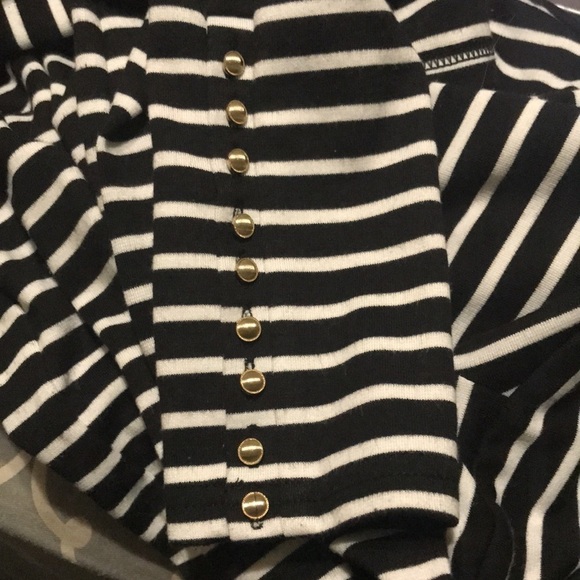 Derek Lam 10 Crosby Striped Off Shoulder Top, Size XS 🔴CLEARANCE🔴 - Picture 4 of 4